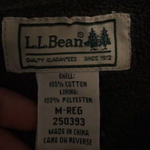 L.L. Bean Jackets & Coats - L.L Bean Insulated Flannel L.L. Bean Jackets & Coats - L.L Bean Insulated Flannel